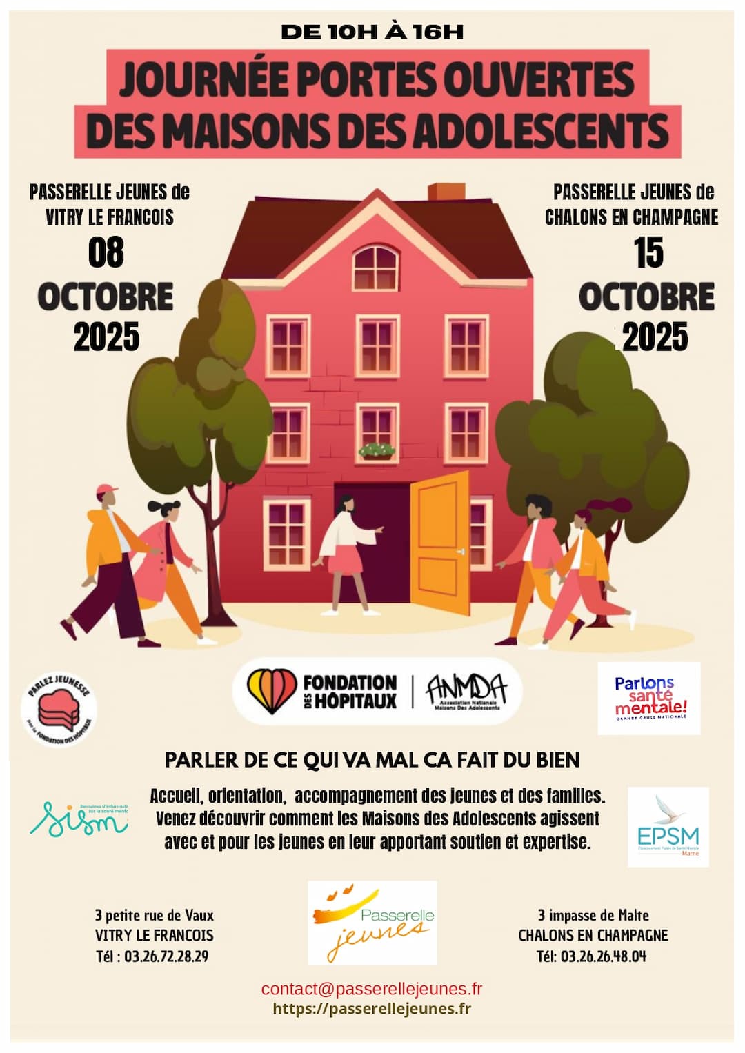 La Maison des adolescents - Passerelle ouvre ses portes